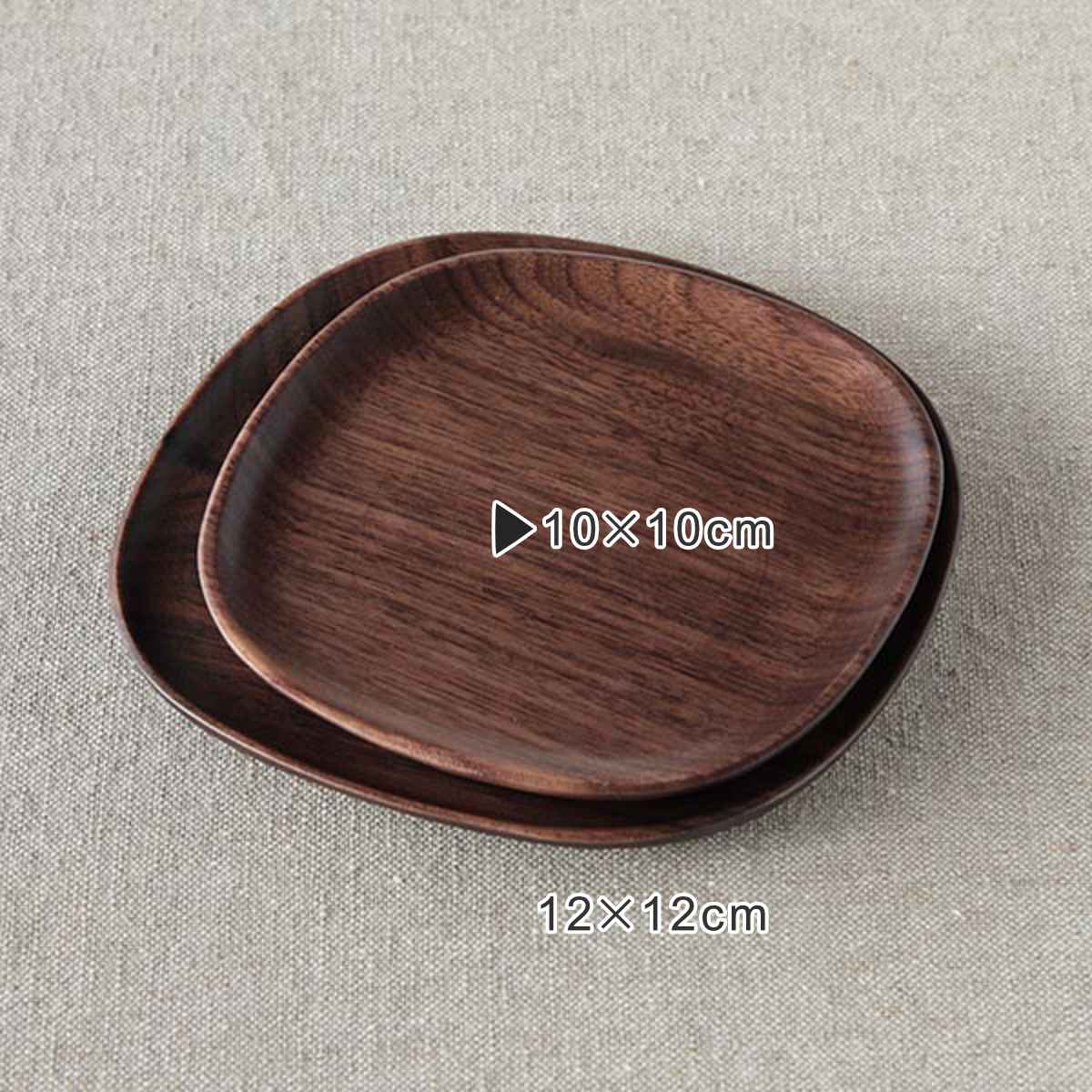 KINTO キントー UNITEA コースター 100×100mm ウォールナット （ ユニティ 10×10cm 木製 一枚板 茶托 茶たく トレイ 木 敷き 北欧 小皿 プレート 食器 雑貨 テーブルウェア コップ インテリア スクエア おしゃれ ）【3980円以上送料無料】 colorfulbox-10074009 お弁当グッズのカラフルボックス サンプル画像3