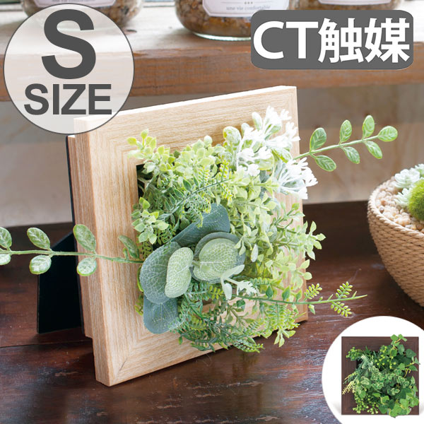 楽天お弁当グッズのカラフルボックス人工観葉植物 PRERIE ARTIFICIAL GREEN S （ 造花 フェイクグリーン インテリアフラワー アートフラワー 人工 フェイク 観葉植物 植物 CT触媒 消臭 抗菌 インテリア インテリアグリーン インテリア雑貨 小物 ） 【3980円以上送料無料】