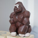 オブジェ スオーラマネーバンク ゴリラ 貯金箱 ( マネーボックス コイン マネーバンク 500円玉 貯まる コイン入れ コインバンク 貯金 小銭 北欧 木彫り...