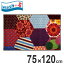 玄関マット ラグマット wash+dry ウォッシュアンドドライ Trendy Patchwork 屋内屋外兼用 75×120cm ( 送料無料 エントランスマット センターラグ 洗える ウォッシャブル すべり止め 滑り止め 室内 屋外 兼用 パッチワーク風 ) 【3980円以上送料無料】