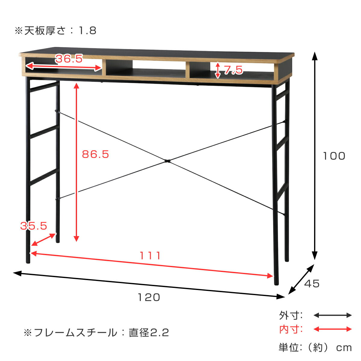 �ϥ��ơ��֥� �⤵100cm ����� �����󥿡��ơ��֥� ŷ���� ��Ǽ���ڡ��� �����㥹������ ���ߥ�ŷ�� �� �ǥ��� �� ����45cm ����� ���å��󥫥��󥿡� �����˥� �����󥿡� ��ӥ󥰥ǥ��� ������ǥ��󥰥ǥ��� �ơ��֥� �ˡ�3980�߰ʾ�����̵����