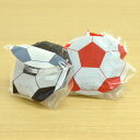 おにぎりフィルム おにぎりデコパック サッカーボール 丸型 シール付 3柄 6枚入 ( おにぎりシート おにぎりラップ おむすびフィルム おむすびラップ おむすびシート お弁当グッズ 使い捨て容器 ) 【3980円以上送料無料】