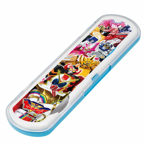 コンビセット 機界戦隊ゼンカイジャー 箸 スプーン カトラリー 子供 ( ゼンカイジャー 食洗機対応 子供用お箸 食洗機OK ケース付き 子供用 お弁当 弁当 ...