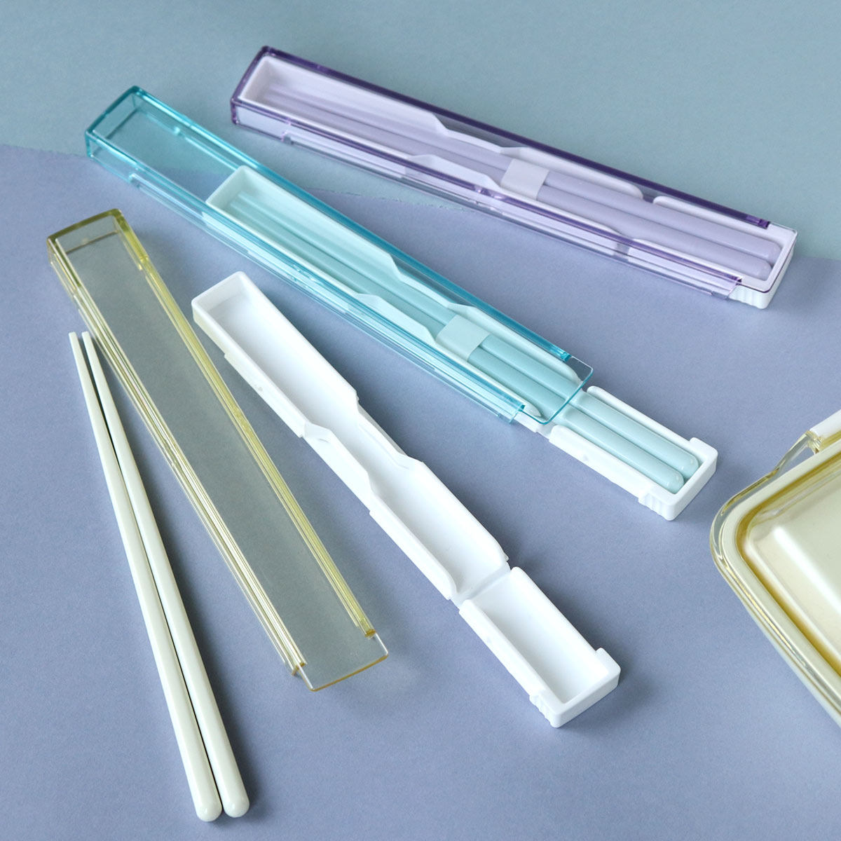 箸箱セット 箸 18cm パルフェ ( お箸 箸箱 食洗機対応 18センチ スライド式 カトラリー 女子 男子 大人 食洗機OK 滑り止め加工 お弁当用 給食 ...