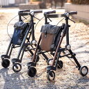 歩行器 ジェンティルマローネ サンティノ 介護用品 ( 歩行車 シルバーカー カート 高齢者 介護 男性用 おしゃれ シンプル 歩行補助 福祉用具 買い物カート...