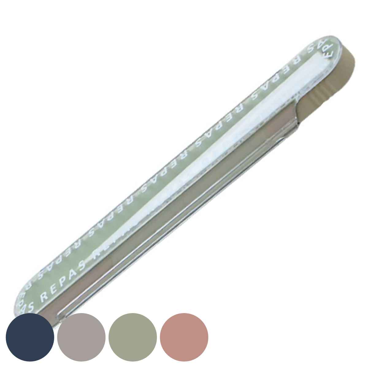 箸箱セット 箸 18cm ルパ ( お箸 箸箱 18センチ スライド式 カトラリー 女子 お弁当用 給食 お弁当 弁当 クリア 透明 女性 大人 ) 【3980...