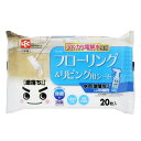 激落ちくん ウェットシート 水の激落ちシート Ba フローリング&リビング用シート 20枚入 ( レック アルカリ電解水 除菌 消臭 洗剤不使用 20枚 日本製...