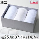 収納ボックス タイディアップボックス D3725 深型 ( 幅25×奥行37.1×高さ14.7cm 小物入れ 収納 積み重ね オープンシェルフ オープンラック ...
