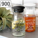 ピッチャー 900ml 冷水筒 DAILY スリム 水差し ガラス製 ( 麦茶ポット カラフェ 冷水ポット ジャグ ドアポケット 麦茶 ポット 冷茶 ガラス ド...