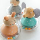 おもちゃ ベビー ROLY POLY BEAR 木製 北欧 出産祝い ( 木製おもちゃ 木製玩具 木のおもちゃ 玩具 オモチャ 知育玩具 赤ちゃん おきあがりこ...