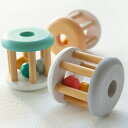 おもちゃ ベビー RATTLE BALL BLUE 木製 北欧 出産祝い ( 木製おもちゃ 木製玩具 木のおもちゃ 玩具 オモチャ 知育玩具 赤ちゃん ラトル ...
