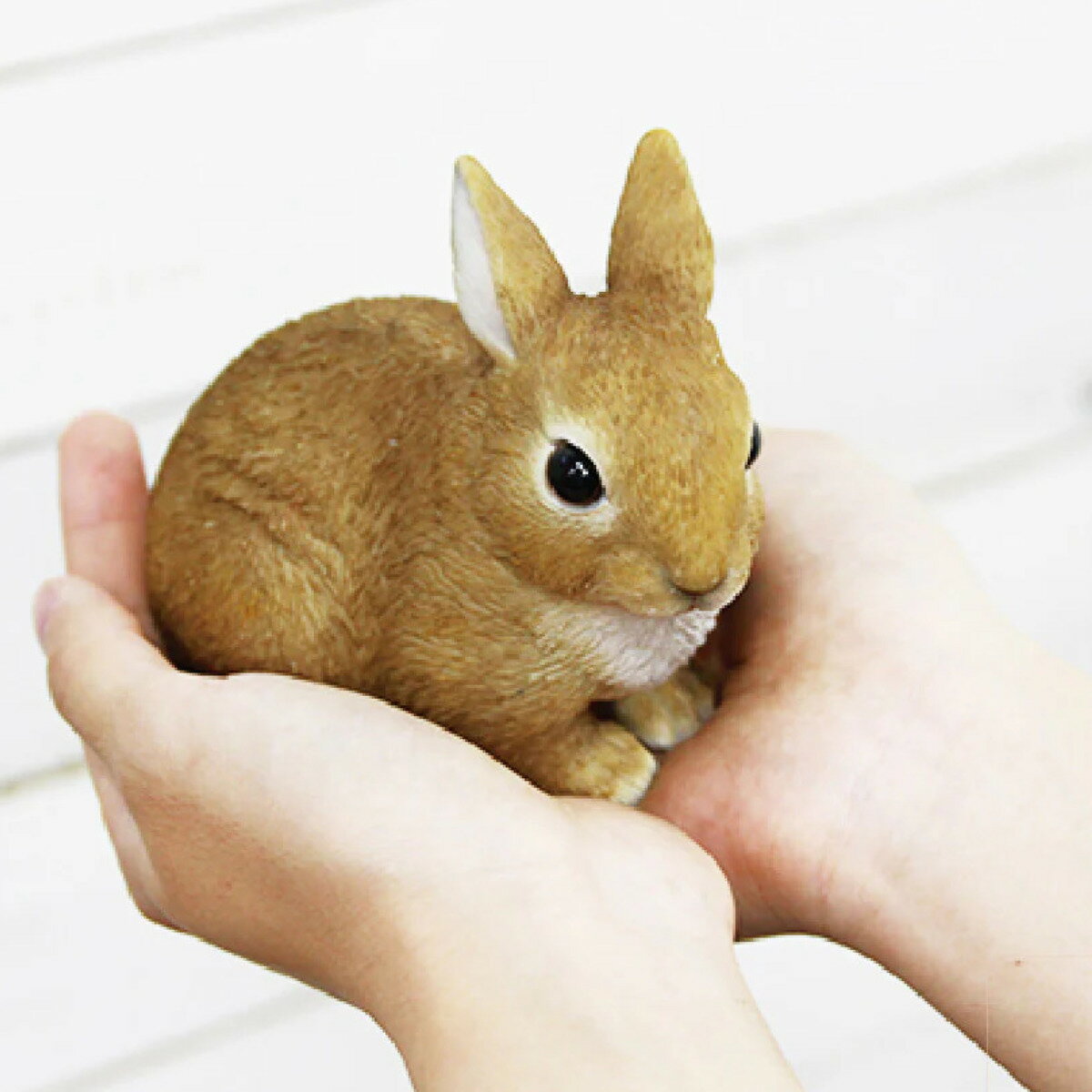オブジェ ウサギ ペットバンク 貯金箱 （ 置物 動物 雑貨 アニマル リアル 飾る 卓上 ディスプレイ フィギュア マスコット うさぎ リアルアニマル リビング 机上 オーナメント インテリア プチギフト かわいい ）【3980円以上送料無料】