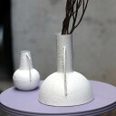花瓶 カールステイン CARLSTEIN Flat フラワーベース ( 花ビン 花びん 花器 ベース フラワー 花 飾る 花入れ アイアン オブジェ インテリア ディスプレイ スタイリッシュ シンプル 上品 ホワイト 白 )【3980円以上送料無料】