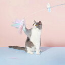 猫じゃらし 羽 Feather Cat Playing Rod ZEZE おもちゃ ( ねこじゃらし 羽根 鈴 猫用おもちゃ 猫 猫用 ペット用 ペットおもちゃ...