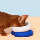 フードボウル Single Bowl Base 高さがある ( ペットボウル シングル 猫 ペット用 餌皿 エサ皿 食べやすい ペット用食器 えさ入れ 猫用 滑...
