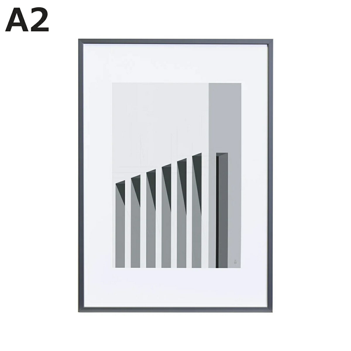 フォトフレーム アルミフレーム ITA-02 A2サイズ対応 壁掛け専用 （ 写真 フレーム ポスター 額 シンプル おしゃれ 壁掛け アートフレーム 雑貨 飾る インテリア 玄関 作品 額縁 アート イラスト ）【3980円以上送料無料】