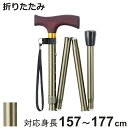 杖 ステッキ 折りたたみ杖 エコノミーステッキ 太身 アルミ製 OT-001 ( つえ ツエ おりたたみ 一点杖 伸縮 長さ調節 軽量 介護 歩行補助 高齢者 シンプル 介護用品 SGマーク ストラップ付 持ち運び 収納袋 コンパクト 5段階調節 )【3980円以上送料無料】