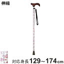 杖 ステッキ 伸縮杖 充実ステッキ 白花 アルミ製 AS-10 WF ( つえ ツエ 一点杖 伸縮 長さ調節 軽量 介護 歩行補助 高齢者 おしゃれ 介護用品 SGマーク ストラップ付 持ち運び コンパクト 10段階調節 歩行 補助 リハビリ )【3980円以上送料無料】