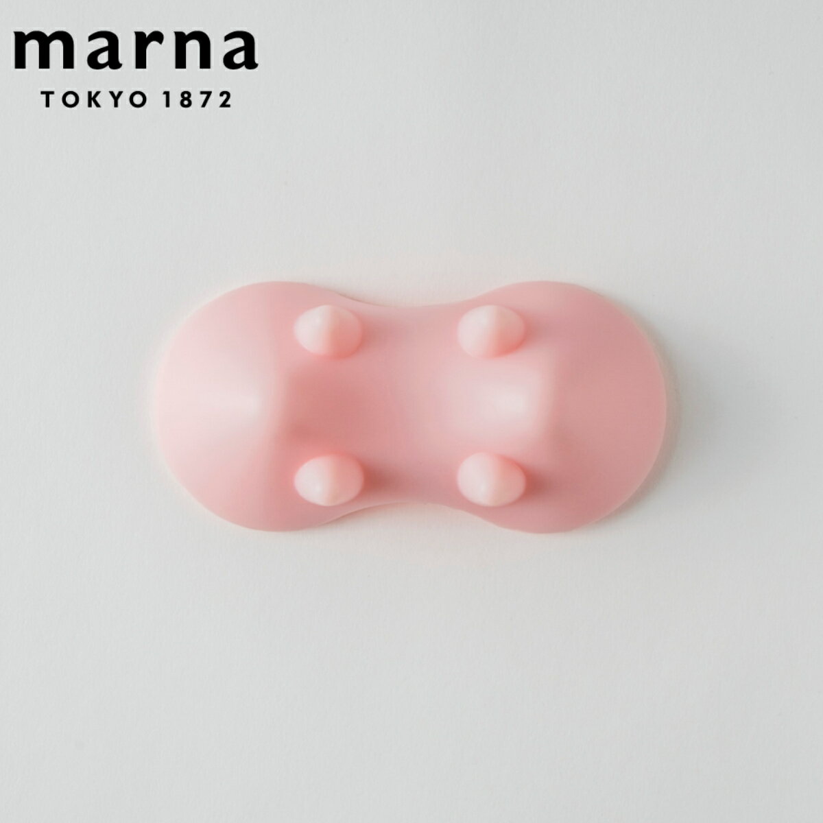 MARNA　マーナ　バスピロー　バスクッション　首肩じんわりバスピロー （ バスグッズ 枕 クッション マーナ バス用品 半身浴 お風呂グッズ バス枕 入浴 風呂 風呂用品 リラックス 肩こり ） 【3980円以上送料無料】