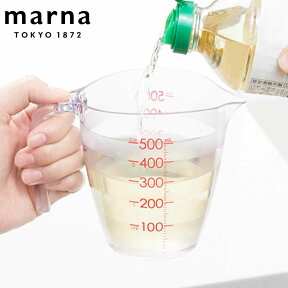 計量カップ 目盛りが見やすい計量カップ 500ml クリア （ 計量コップ 計量器具 メジャーカップ 食洗機対応 電子レンジ対応 目盛り付き 計量 プラスチック製 メジャーコップ 製菓道具 お菓子作り ） 【3980円以上送料無料】