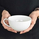 スープカップ 420ml 軽量強化磁器 fortemore フォルテモア ( 食洗機対応 電子レンジ対応 オーブン対応 カップ スープボウル 鉢 白 軽い 強化...
