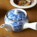 急須 370ml ダミ小花 茶こし付き ティーポット 陶器製 ( 横手型急須 片手 お茶 ポット 茶こし 横手型 陶器 ストレーナー 茶漉し付き お茶用品 上手...