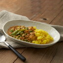 カレー皿 23cm 楕円 粉引 皿 食器 陶器 美濃焼 日本製 ( 食洗機対応 電子レンジ対応 オーバル パスタ皿 中皿 お皿 オーバルプレート カレーボウル パスタボウル サラダ カレー パスタ おかず ワンプレート おしゃれ 和風 洋風 )【3980円以上送料無料】