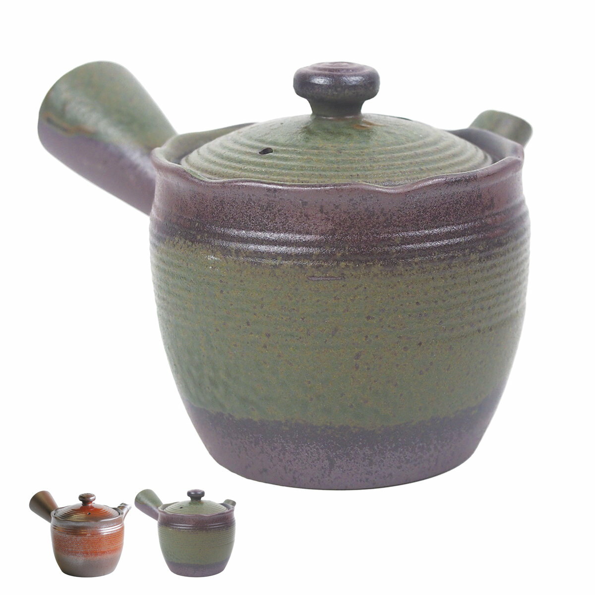 急須 1.5号 花ふぶき 丸網 （ 310ml 茶こし付き 洗いやすい 萬古焼 陶器 日本製 おしゃ ...