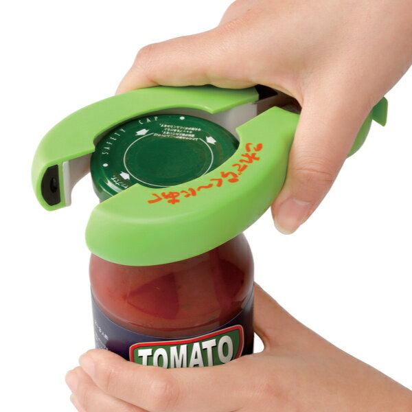 オープナー これでらく～にあく （ 瓶オープナー ビン開け ビン蓋開け ふた開ける 開栓 缶詰 栓抜き プルトップ 瓶のフタ 缶のプルトップ ハムのフィルム ビール瓶の栓 ペットボトルのフタ 密封シール 内フタ これでらくにあく ） 【3980円以上送料無料】のサムネイル