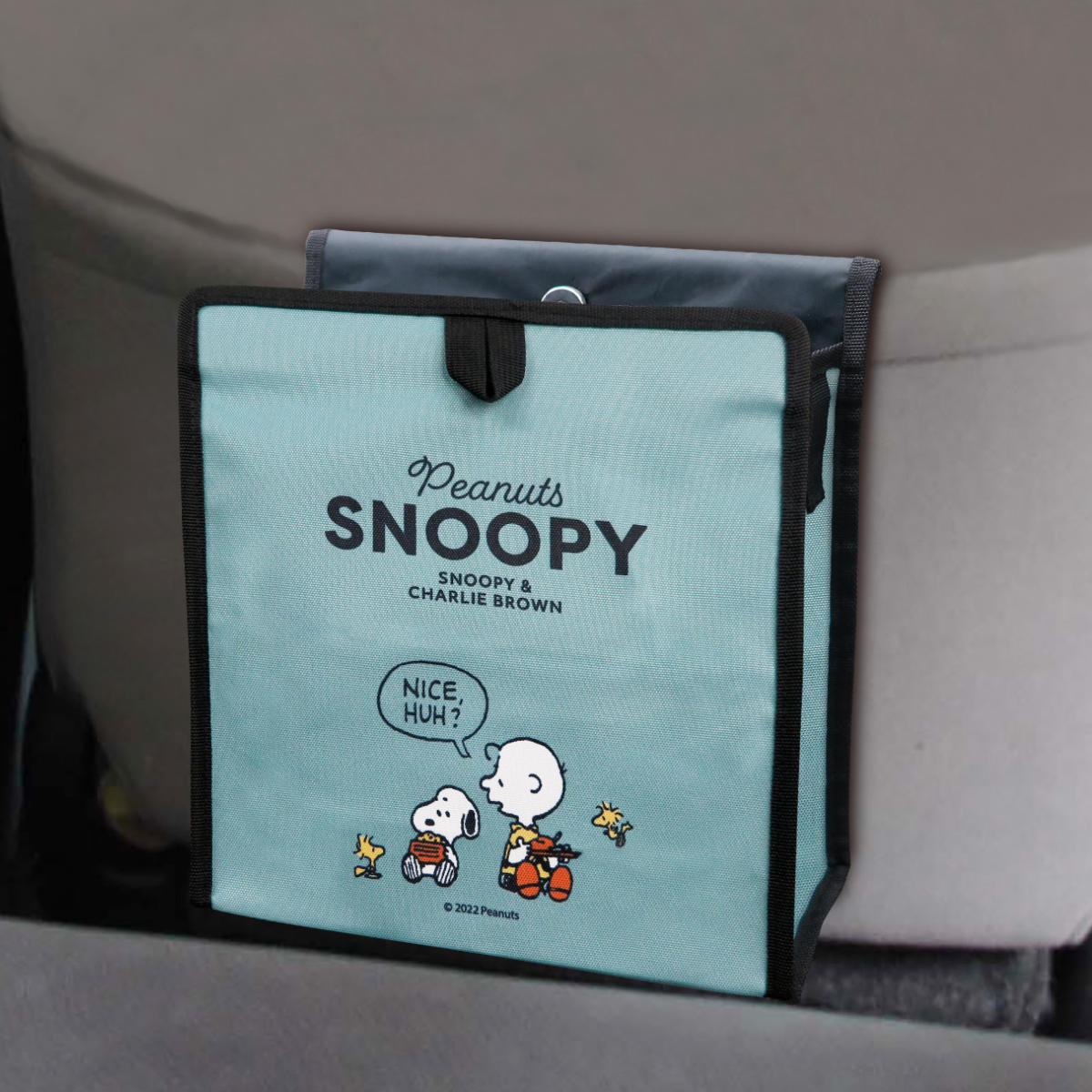 楽天お弁当グッズのカラフルボックス車 収納 スマートポケット スヌーピー （ シートポケット SNOOPY シートバックポケット ポケット 車内 小物入れ ごみ箱 ドライブ おでかけ 収納ポケット ドライブポケット 座席収納 小物収納 カー用品 車用品 キャラクター かわいい ） 【3980円以上送料無料】