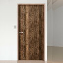 リメイクシート エイジ木 ドアデコ 88×210cm 貼ってはがせる ( 送料無料 木目 壁紙シール のり付き はがせる リアル 防水仕様 ドア 扉 冷蔵庫 下...