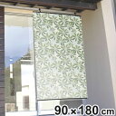 日除け シェード 日除け名人 レールタイプ 90×180cm 屋外 ( サンシェード すだれ 日よけ 目隠し フック付き 省エネ 日差し エコ 暑さ対策 ベラン...