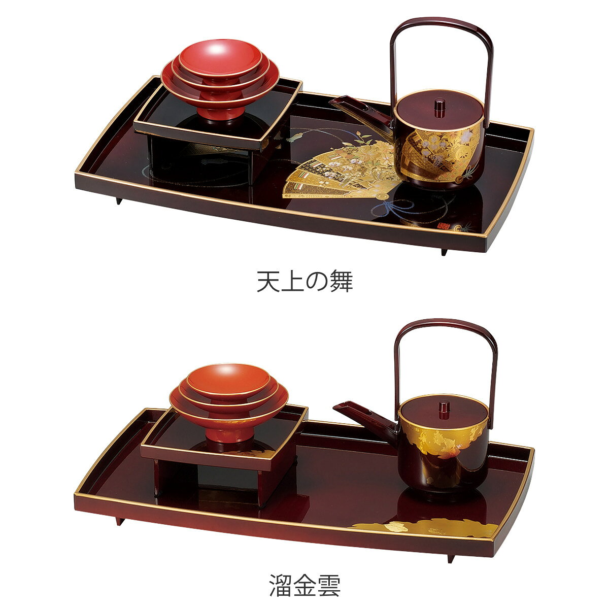 屠蘇器 胴張屠蘇器 （ 6点セット 屠蘇台 銚子 盃台 盃 お屠蘇 杯 お猪口 おちょこ ...