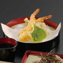 そば皿 20cm 丸皿 黒内朱 プラスチック ( 蕎麦皿 ざるそば うどん 皿 お皿 食器 丸 和食器 丈夫 軽い 蕎麦 そば 天ぷら プラスチック製 日本製 ...