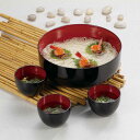 そうめんセット 3人用 黒内朱 プラスチック ( そうめん 食器 セット そうめん鉢 素麺 そーめん 和食器 鉢 つゆ入れ ひやむぎ サラダ ちらし寿司 丈夫 ...