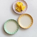 プレート 10cm S フラワープレート Shell プラスチック ( 食洗機対応 電子レンジ対応 皿 小皿 豆皿 軽い 割れにくい アウトドア キャンプ ピク...