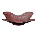 プレート 23cm スウィングプレート M.STYLE 朱印 皿 食器 和食器 美濃焼 磁器 日本製 ( 食洗機対応 電子レンジ対応 中皿 変形 メイン皿 小皿...