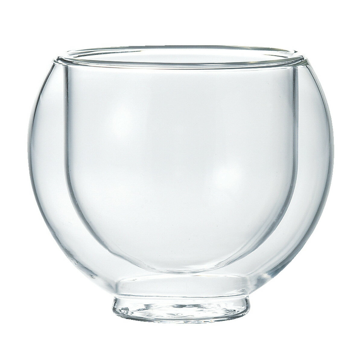 カップ 10cm ダブルウォール 耐熱ガラス （ 電子レンジ対応 デザートカップ スイーツカップ アミューズカップ 小鉢 二重構造 前菜 サラダ 冷菜 冷製スープ デザート フルーツ おしゃれ ガラス食器 ）【3980円以上送料無料】