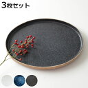 プレート 26cm L オーバル TOSS 磁器 美濃焼 同色3枚セット ( 食洗機対応 電子レンジ対応 皿 お皿 大皿 盛皿 楕円 高級感 シック 切り立ち形...
