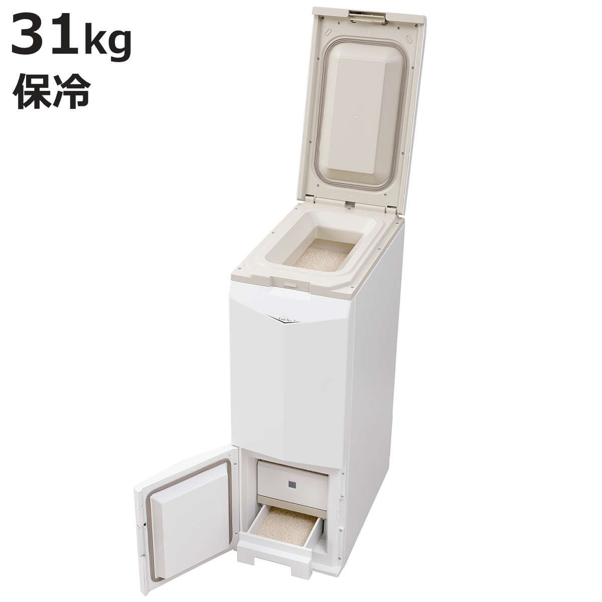 楽天市場】保冷米びつ nck－31の通販
