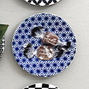 プレート 10cm 豆皿 麻の葉 ロクサン 63 mamezara 磁器 皿 食器 和食器 日本製 ( 食洗機対応 電子レンジ対応 小皿 和文様 醤油皿 薬味皿...