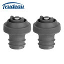 ボトルストッパー ストッパー 2個入 Trudeau パワーポンプ ( トゥルードゥー ワインストッパー ワイン保存 ワイングッズ ワイン用品 酸化防止 密閉保...