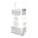 チーズグレーター チーズおろし器 ステンレス製 ( チーズ削り チーズすり器 チーズグレーダー おろし器 グレーター チーズ 薬味おろし すりおろし器 おろし金 ステンレスグレーター すりおろし 調理器具 キッチンツール )【3980円以上送料無料】