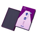 線香 190g 青雲バイオレット バラ詰 ( お線香 お彼岸 法事 仏壇 お墓参り 青雲 フローラル 14cm 25分 煙少ない お盆 供養 自宅用 ご霊前 ご仏前 ) 【3980円以上送料無料】