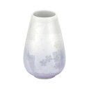 花立て 九谷焼銀彩 宇野千代の仏具揃え 淡墨の桜 仏具 陶器 ( かびん 宇野千代 仏花 造花 花 供花 お彼岸 彼岸 法要 法事 三具足 仏壇用 仏具用品 祭...