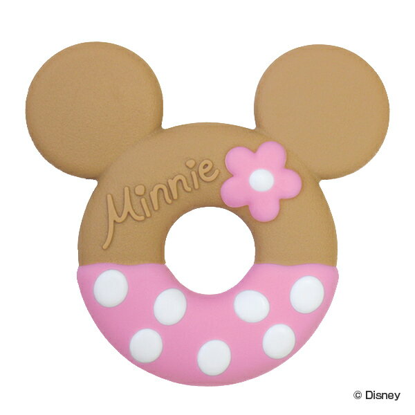 歯固め ミニーマウス ドーナツ型 赤ちゃん （ 歯がため カミカミ期 おもちゃ リング ディズニー キャラクター ミニー 乳歯 歯 生え始め 噛むおもちゃ 輪っか 煮沸消毒 薬液消毒 可 3ヶ月 4ヶ月 5ヶ月 ） 【3980円以上送料無料】のサムネイル