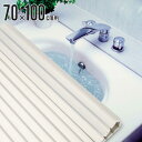 風呂ふた シャッター バスリッド M-10 70×100cm ( 風呂 ふた フタ 防カビ 薄型 軽量 シャッタータイプ 70×100 シンプル )【3980円...