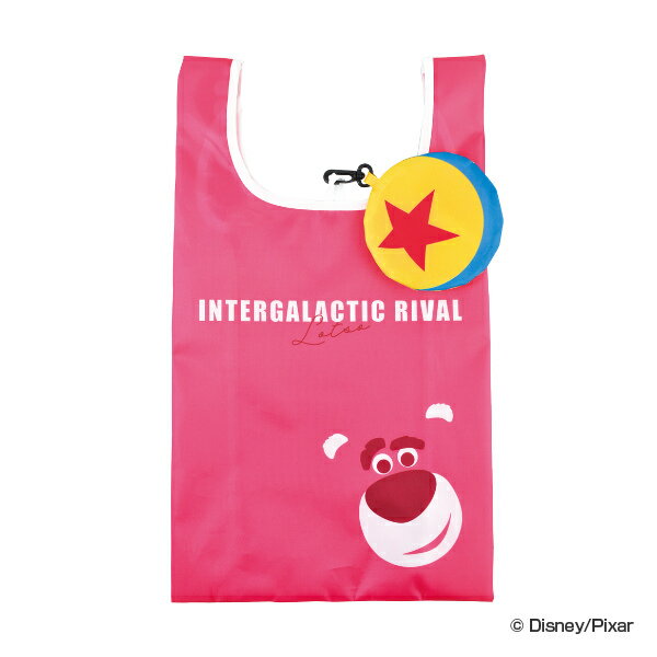 エコバッグ 収納ポーチ付き ロッツォ TOYSTORY トイストーリー （ マイバッグ エコバック ショッピングバッグ お買い物バッグ レジバッグ レジ袋 サブバッグ コンパクト ポーチ付き キャラクター キャラ ディズニー ）【3980円以上送料無料】のサムネイル