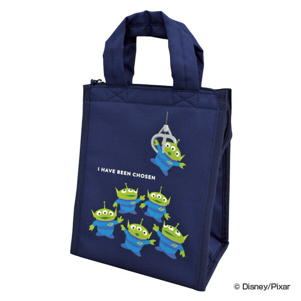 ランチバッグ 保冷 スクエア L トイ・ストーリー エイリアン リトル・グリーン・メン （ トイストーリー 保冷バッグ 保冷ランチバッグ お弁当袋 お弁当入れ 保温 マチ付き トートランチバッグ ランチトート 弁当 お弁当 ） 【3980円以上送料無料】のサムネイル