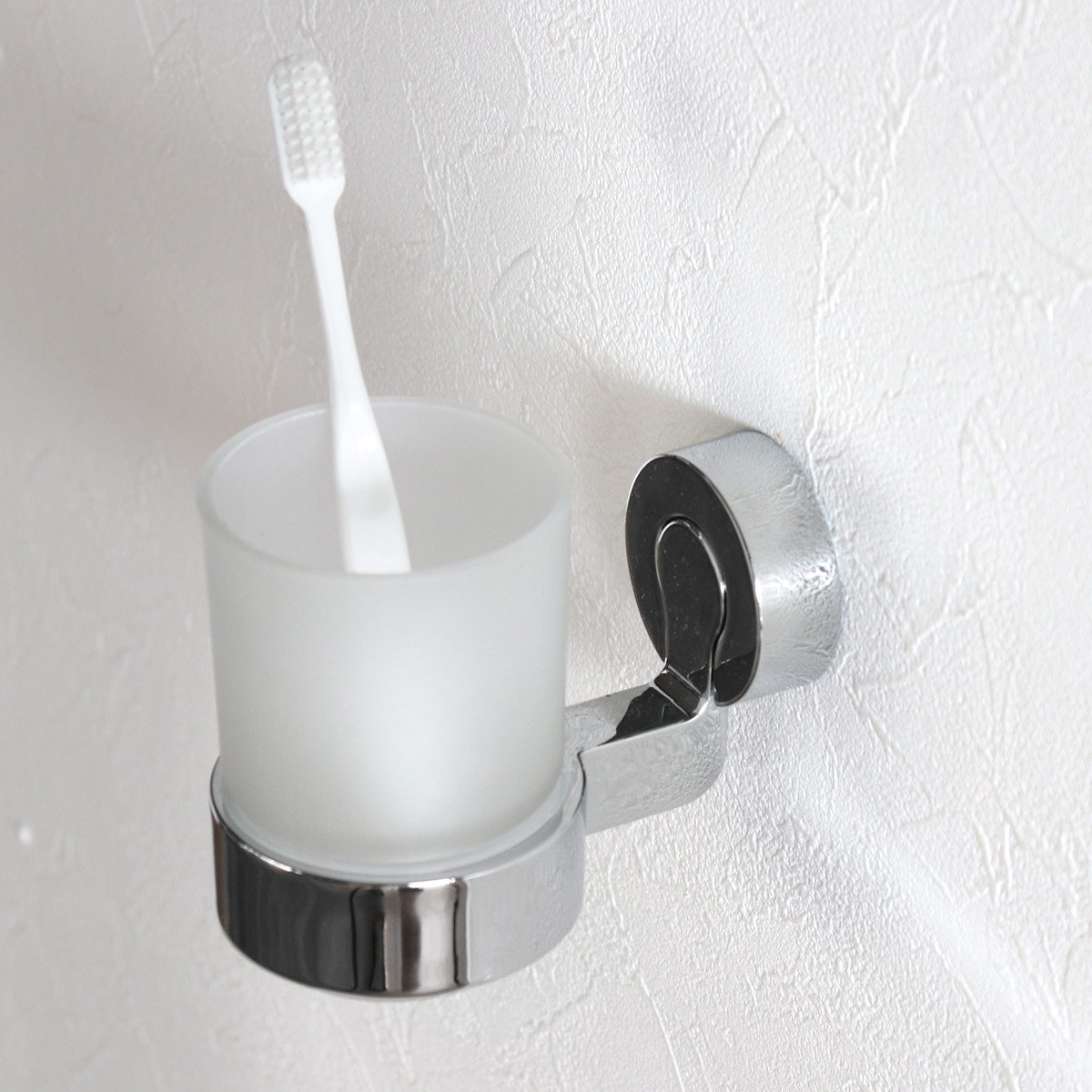 コップ BISK VENTURA タンブラー ビスク うがいコップ 洗面 ( 歯みがきコップ スタンド 壁付け ガラス タンブラースタンド コップスタンド ホル...